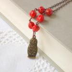 Red Beauty Necklace -..