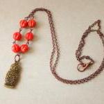 Red Beauty Necklace -..