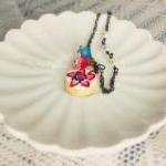 Miniature Food Necklace "la Tarte..