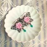 Rosa Silvana, Butterfly Earrings -..